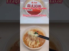 Ramen không nướng với các thành phần ngon và bổ dưỡng cho một bữa ăn lành mạnh