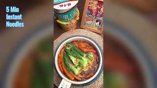 Bữa ăn nhanh kiểu Trung Quốc với mì khoai lang 5 phút