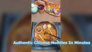 Mì bò ngâm mù tạt xanh đích thực của Trung Quốc