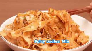 Hương vị mới của mì khô ăn liền cay cay thơm ngon