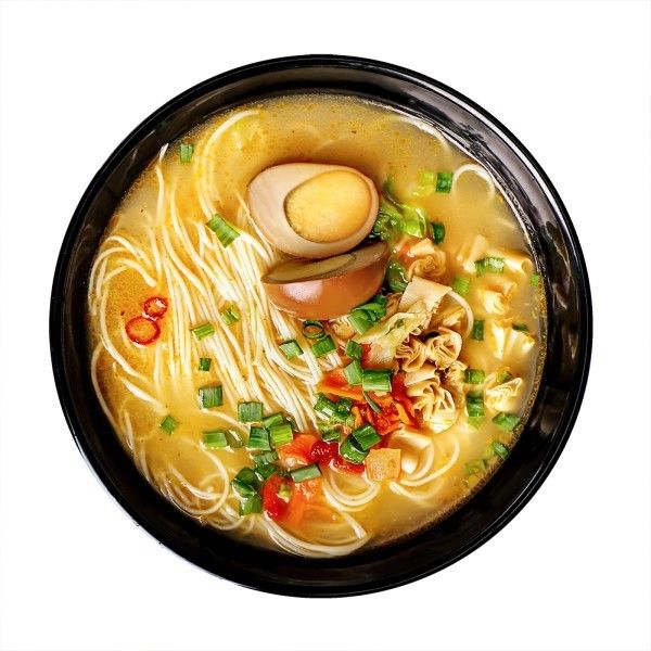 166g Non Fried Ramen Instant Noodles Các thành phần giàu rau hoặc trứng cho một trải nghiệm mới