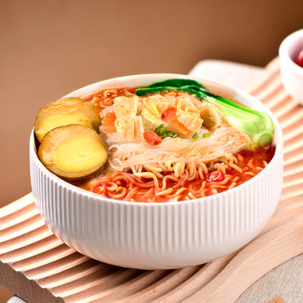 200g * 12 Vermicelli và mì ngay lập tức trải nghiệm hương vị khác so với mì ngay lập tức truyền thống với trứng