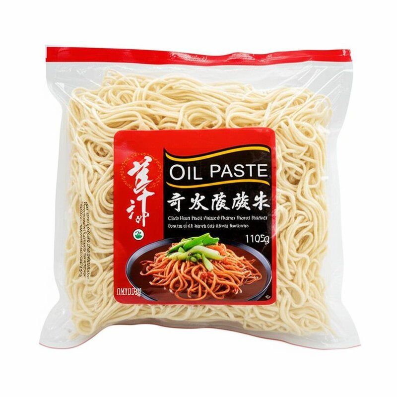 Chili Oil Paste Flavor Non Fried Noodles Broad Noodles 1105g Serving Size Perfect for Restaurants and Catering Businesses