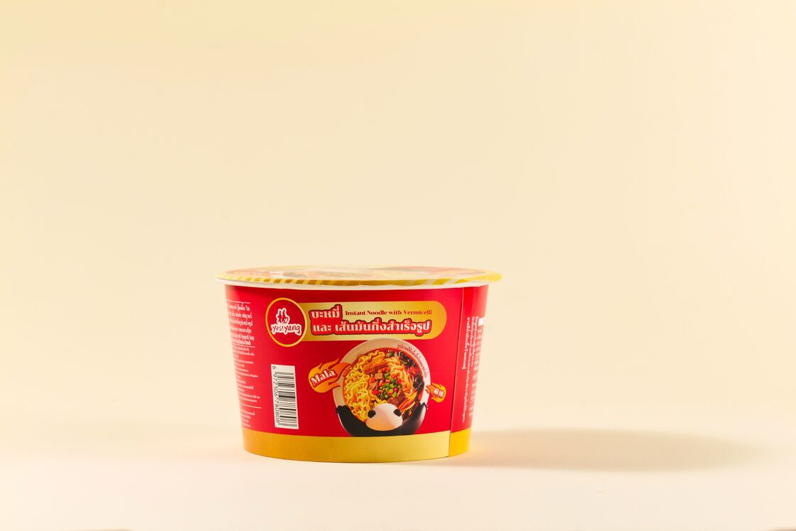Thời hạn sử dụng 12 tháng Cup Noodles Chongqing Mala Flavor 92g12 Ready to Eat Instant Noodles Được thiết kế cho các nhà phân phối thực phẩm