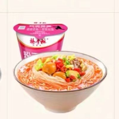 Món ngon 5 phút giàu cà chua hương vị thịt bò Vermicelli và mì ngay lập tức 203G 12 tháng Thời hạn sử dụng cho bữa ăn nhanh