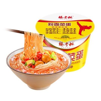 Món mì nướng nhanh và súp Vermicelli