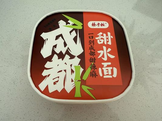 175g Nudles Ramen Nho rang nhanh với hương vị Nudles ngọt Chengdu và phương pháp nấu nước sôi